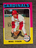 1975 Topps Mini #231 Mike Tyson (EX)
