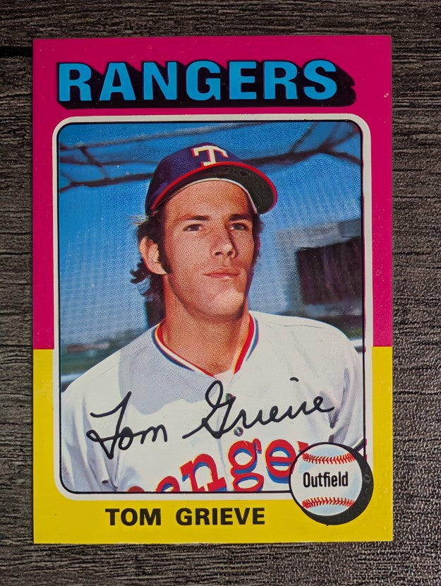1975 Topps Mini #234 Tom Grieve (NM)