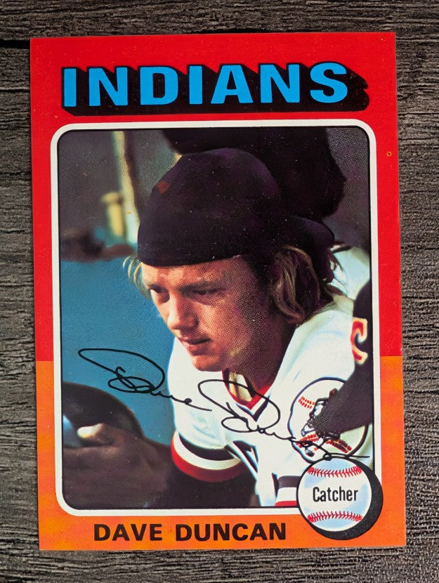 1975 Topps Mini #238 Dave Duncan (EXMT)