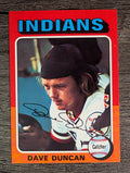 1975 Topps Mini #238 Dave Duncan (EXMT)
