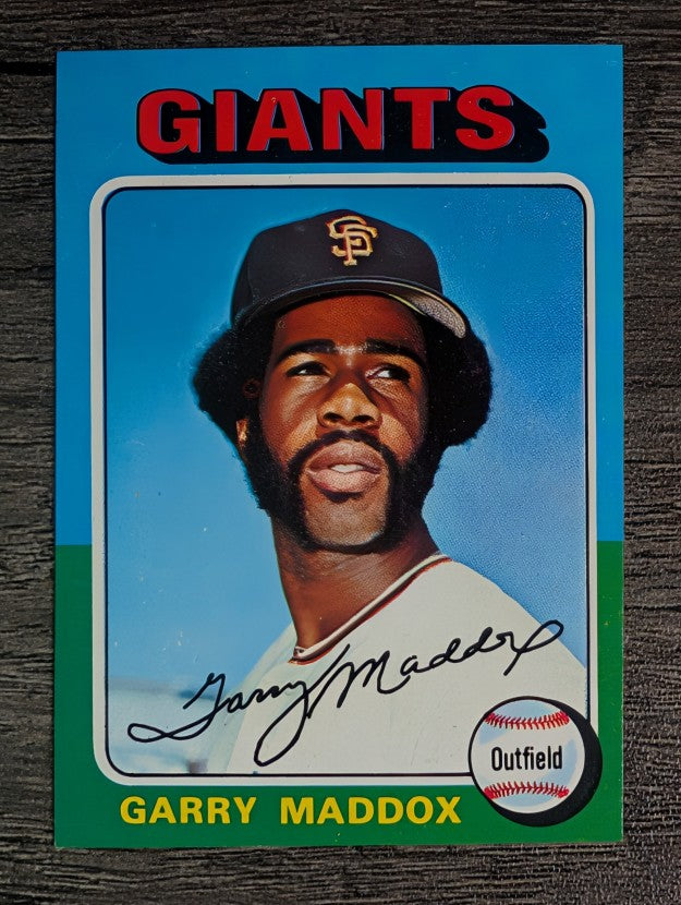 1975 Topps Mini #240 Garry Maddox (NM)