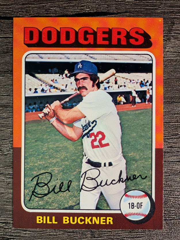 1975 Topps Mini #244 Bill Buckner (NMMT)