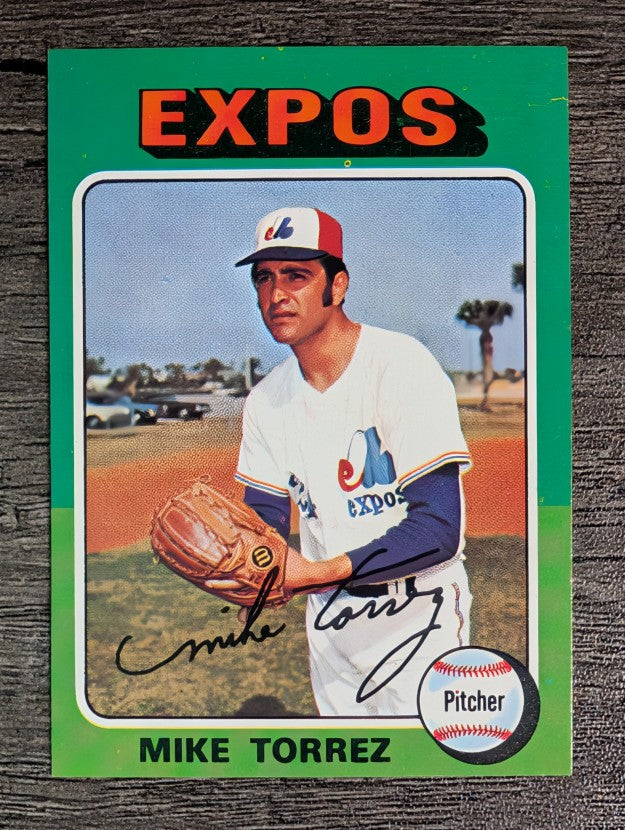 1975 Topps Mini #254 Mike Torrez (NM)
