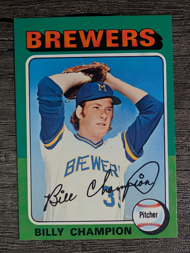 1975 Topps Mini #256 Billy Champion (EXMT)