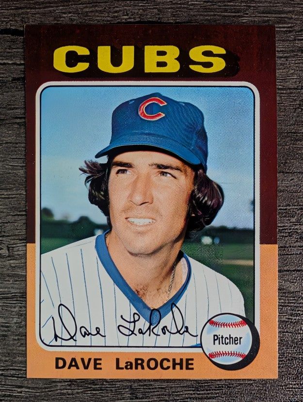 1975 Topps Mini #258 Dave LaRoche (EXMT)
