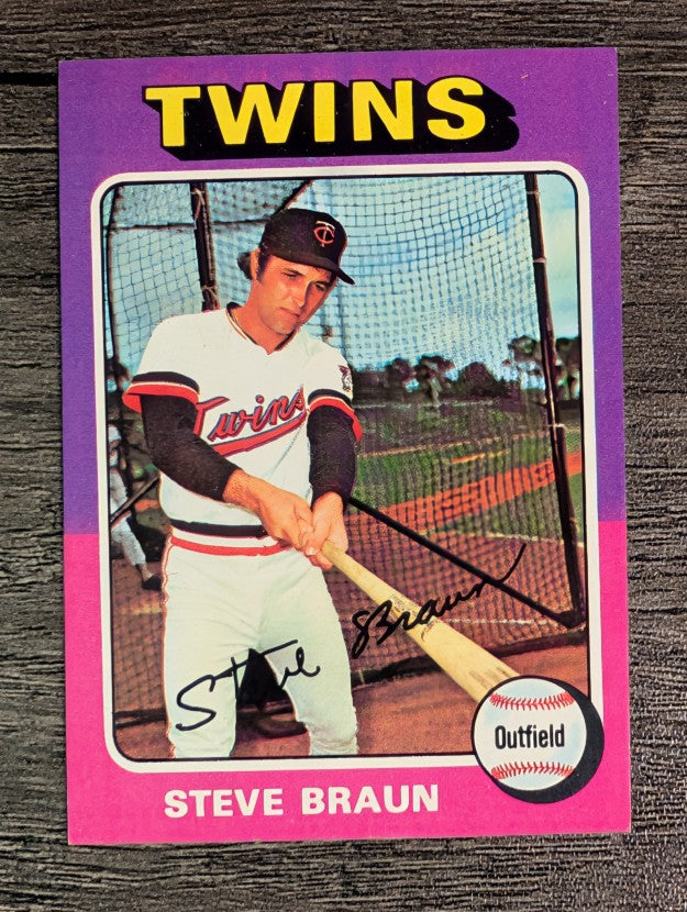 1975 Topps Mini #273 Steve Braun (NM)