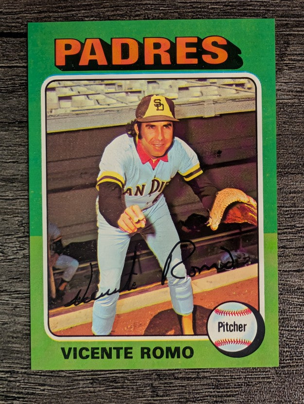 1975 Topps Mini #274 Vicente Romo (MINT)