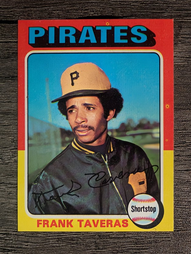 1975 Topps Mini #277 Frank Taveras (FACTORY SHORT)