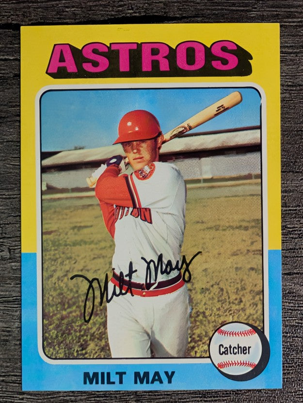 1975 Topps Mini #279 Milt May (NM)