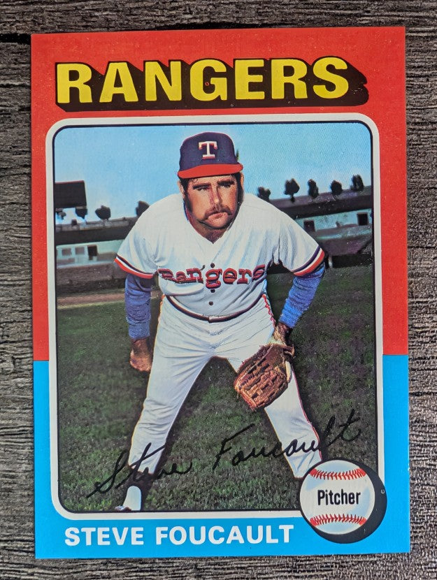 1975 Topps Mini #283 Steve Foucault (EXMT)
