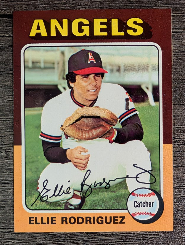 1975 Topps Mini #285 Ellie Rodriguez (NM)