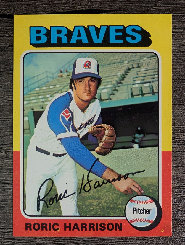 1975 Topps Mini #287 Roric Harrison (EXMT)