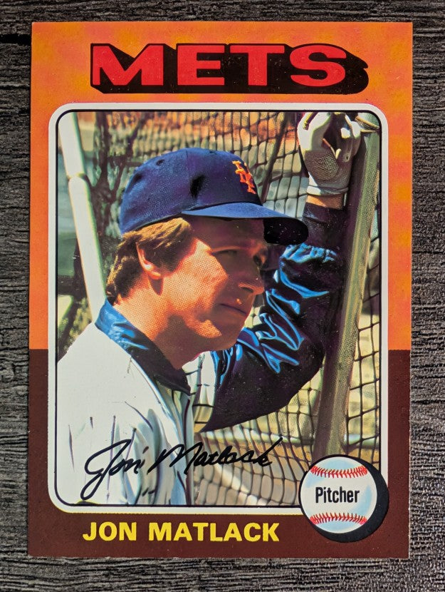 1975 Topps Mini #290 Jon Matlack (NMMT)