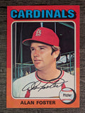 1975 Topps Mini #296 Alan Foster (EXMT)