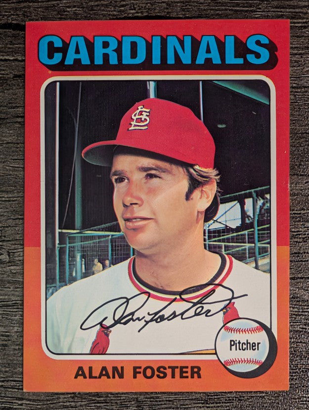 1975 Topps Mini #296 Alan Foster (EXMT)