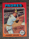 1975 Topps Mini #298 Johnny Grubb (NM)