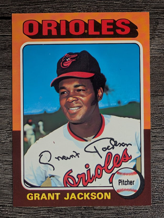 1975 Topps Mini #303 Grant Jackson (MINT)