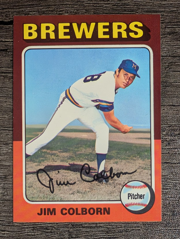 1975 Topps Mini #305 Jim Colborn (NM)
