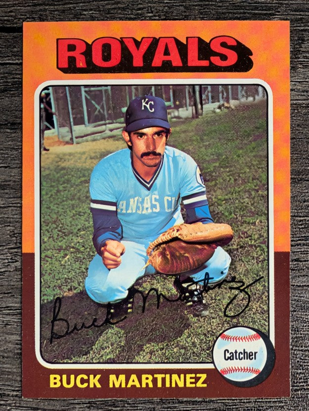 1975 Topps Mini #314 Buck Martinez (NM)