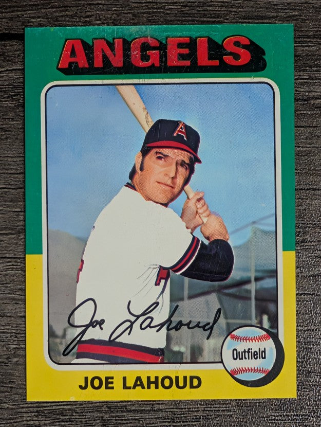 1975 Topps Mini #317 Joe Lahoud (EX)