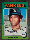 1975 Topps Mini #321 Rudy May (NMMT)