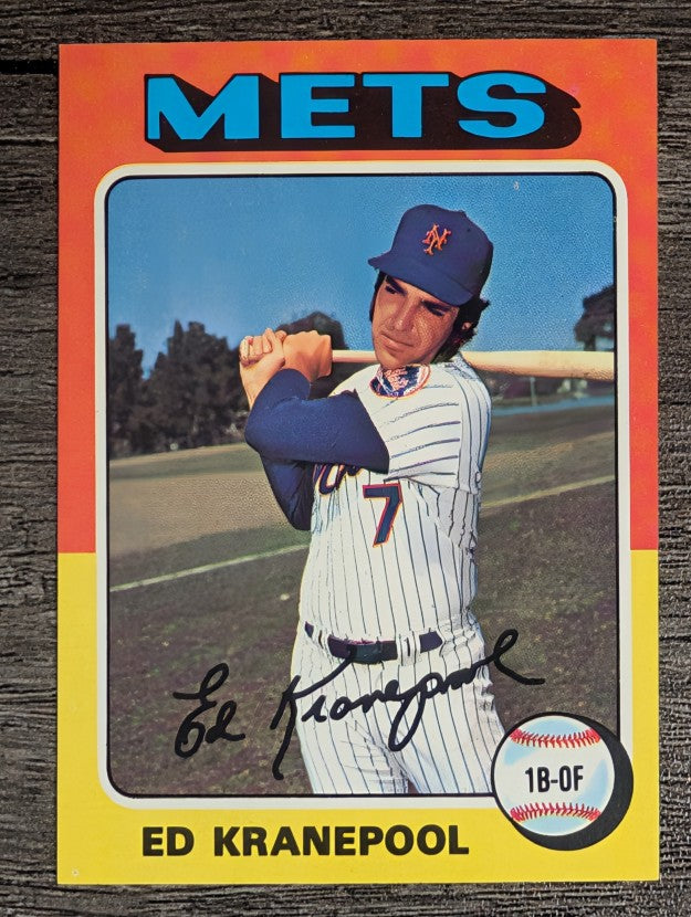 1975 Topps Mini #324 Ed Kranepool (NM)