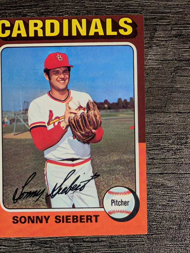 1975 Topps Mini #328 Sonny Siebert (EXMT)
