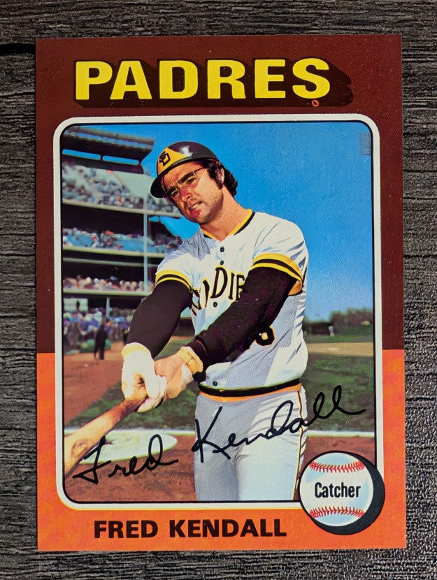 1975 Topps Mini #332 Fred Kendall (NMMT)
