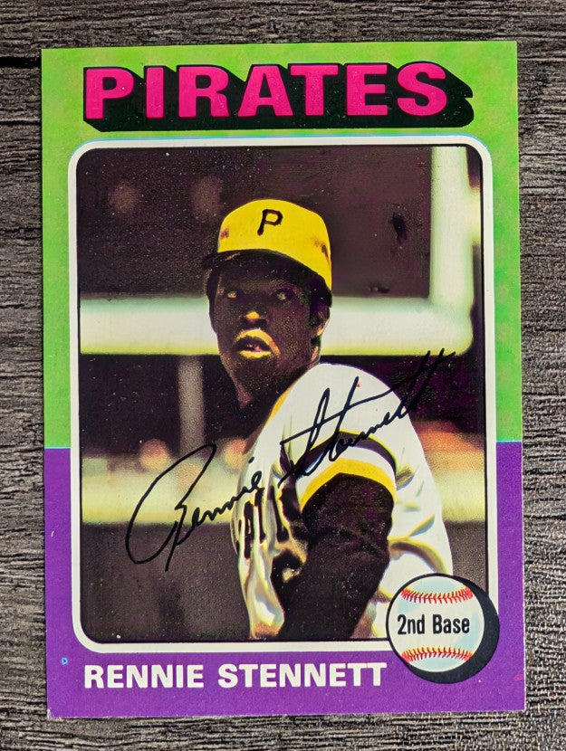 1975 Topps Mini #336 Rennie Stennett (NMMT)