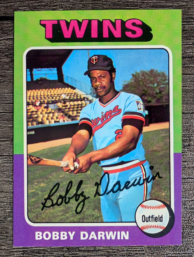 1975 Topps Mini #346 Bobby Darwin (NM)