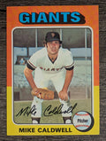1975 Topps Mini #347 Mike Caldwell (NM)