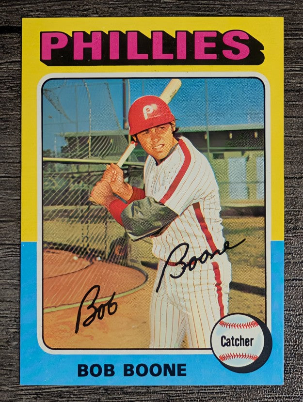 1975 Topps Mini #351 Bob Boone (NM)