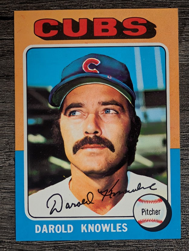 1975 Topps Mini #352 Darold Knowles (MINT)