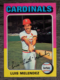 1975 Topps Mini #353 Luis Melendez (NMMT)