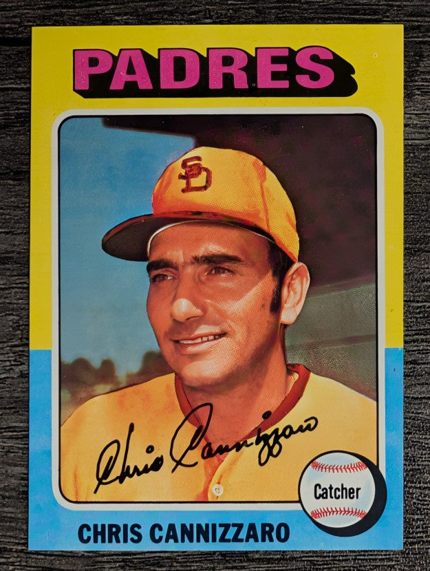 1975 Topps Mini #355 Chris Cannizzaro (EXMT)