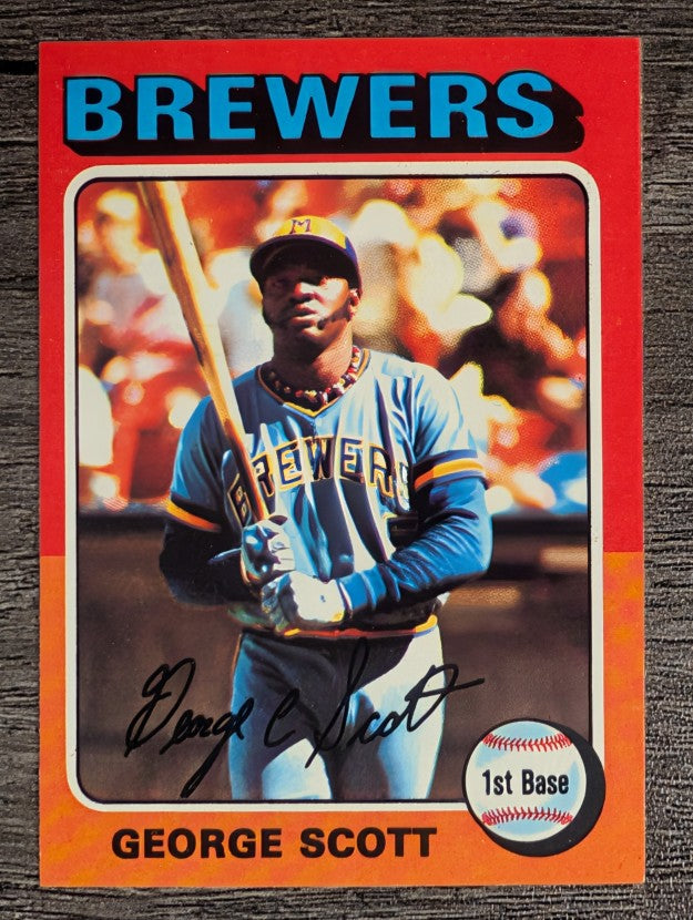 1975 Topps Mini #360 George Scott (EXMT)