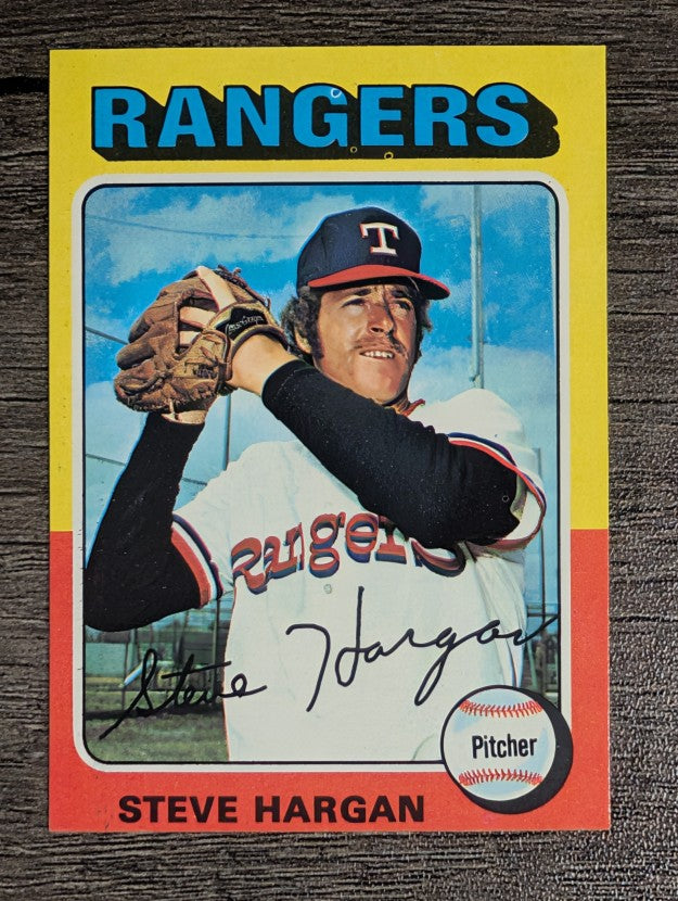 1975 Topps Mini #362 Steve Hargan (EXMT)