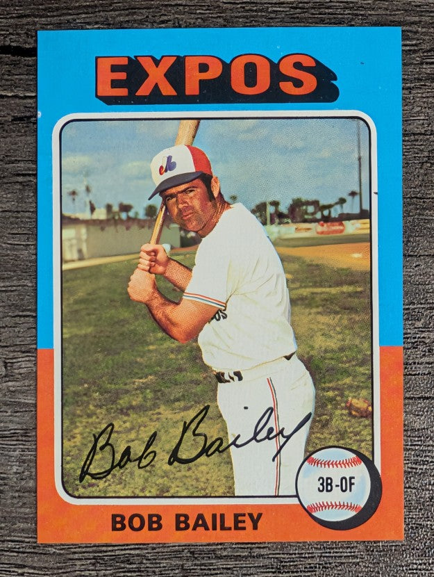 1975 Topps Mini #365 Bob Bailey (NMMT)