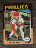 1975 Topps Mini #374 Eddie Watt (NM)