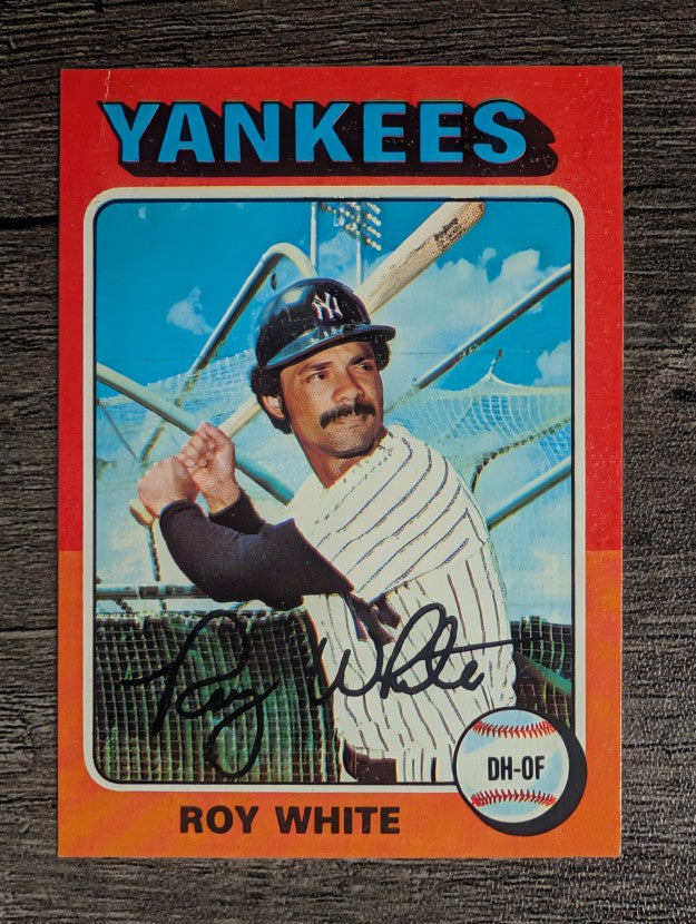 1975 Topps Mini #375 Roy White (EX)