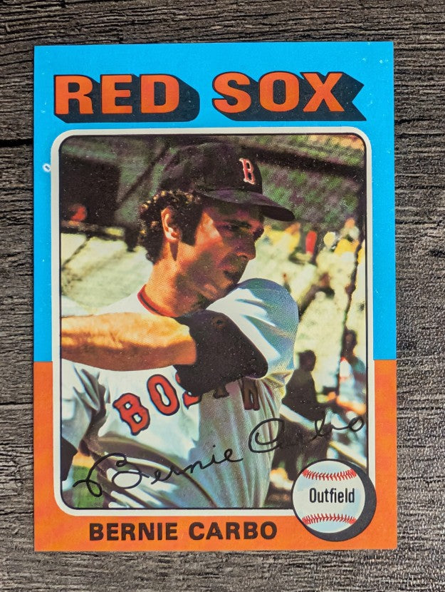 1975 Topps Mini #379 Bernie Carbo (NM)