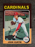 1975 Topps Mini #381 John Curtis (EXMT)