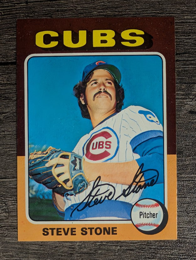 1975 Topps Mini #388 Steve Stone (NM)