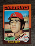 1975 Topps Mini #398 Elias Sosa (EXMT)