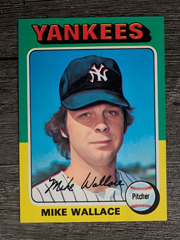 1975 Topps Mini #401 Mike Wallace (NMMT)