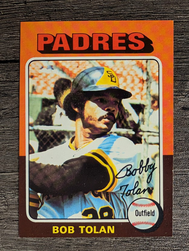 1975 Topps Mini #402 Bob Tolan (EXMT)