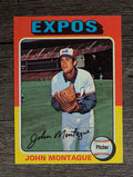 1975 Topps Mini #405 John Montague RC (FACTORY SHORT)