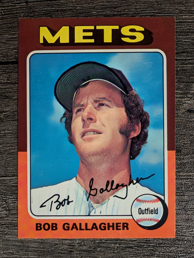 1975 Topps Mini #406 Bob Gallagher (NM)