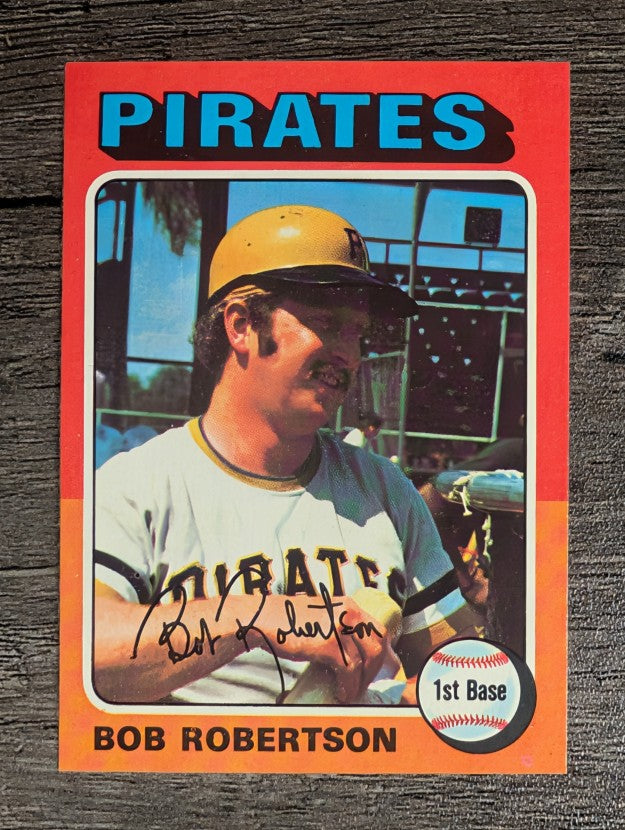 1975 Topps Mini #409 Bob Robertson (NM)