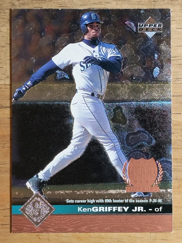 1997 Upper Deck #424 Ken Griffey Jr. GHL SP